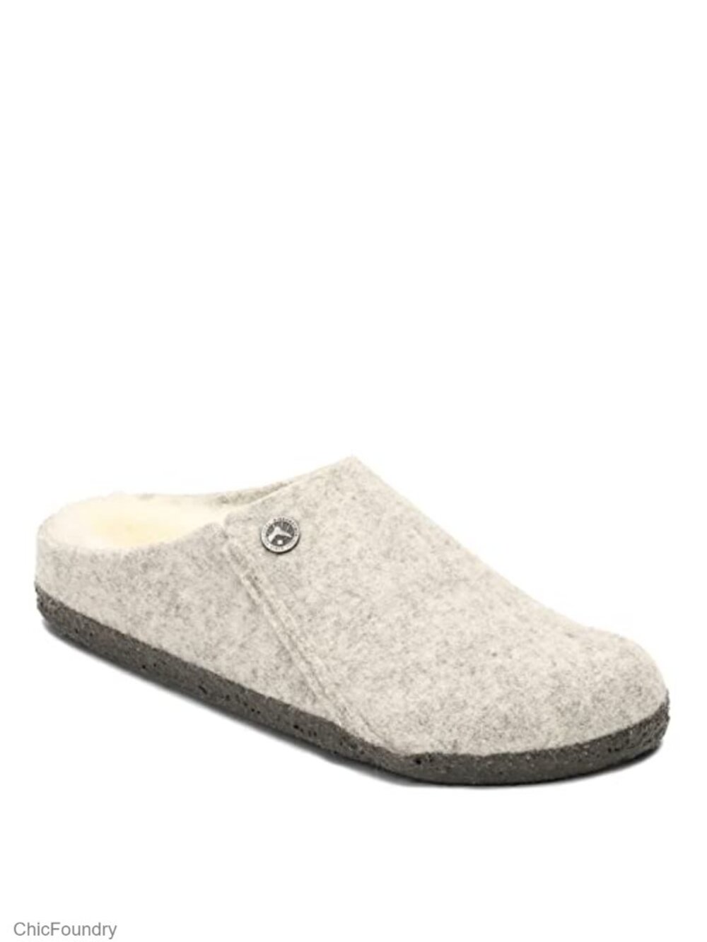 Birkenstock Zermatt Shearling Slipper Clog Unisex Cozy Wool Cork Footbed